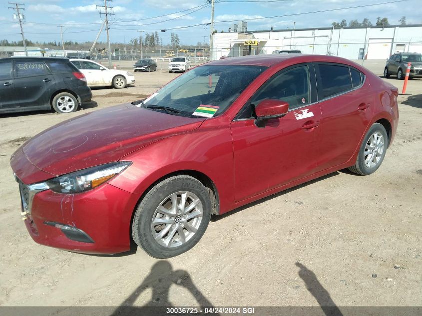 2018 Mazda 3 Touring VIN: 3MZBN1V76JM243362 Lot: 30036725