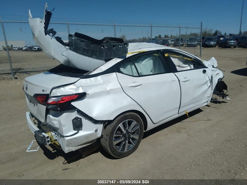 2021 Nissan Versa Sv VIN: 3N1CN8EV8ML863447 Lot: 30037147