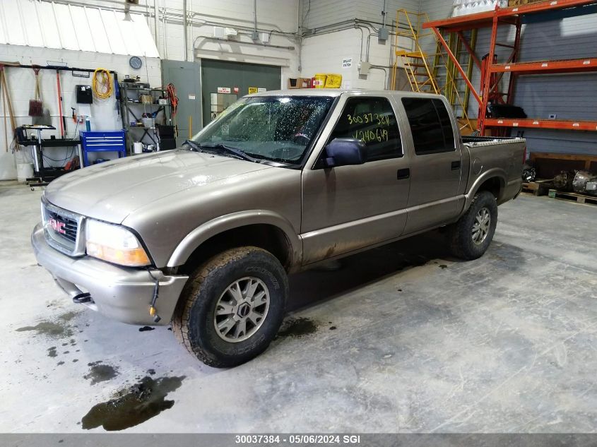 2002 GMC Sonoma VIN: 1GTDT13WX2K170470 Lot: 30037384