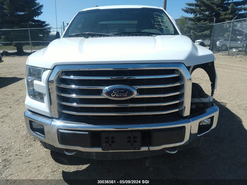 2017 Ford F150 Supercrew VIN: 1FTEW1EFXHFA77412 Lot: 30036561