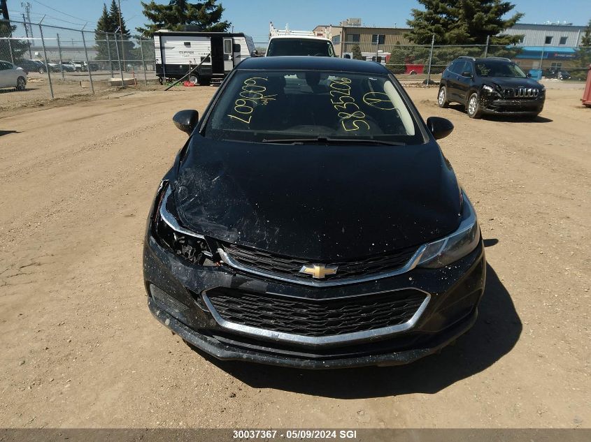 2017 Chevrolet Cruze Lt VIN: 3G1BE6SM9HS600607 Lot: 30037367