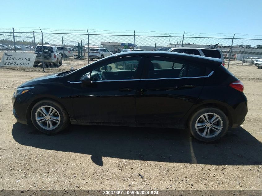 2017 Chevrolet Cruze Lt VIN: 3G1BE6SM9HS600607 Lot: 30037367