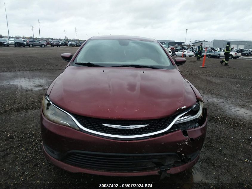 2015 Chrysler 200 Lx VIN: 1C3CCCFB0FN622144 Lot: 30037402