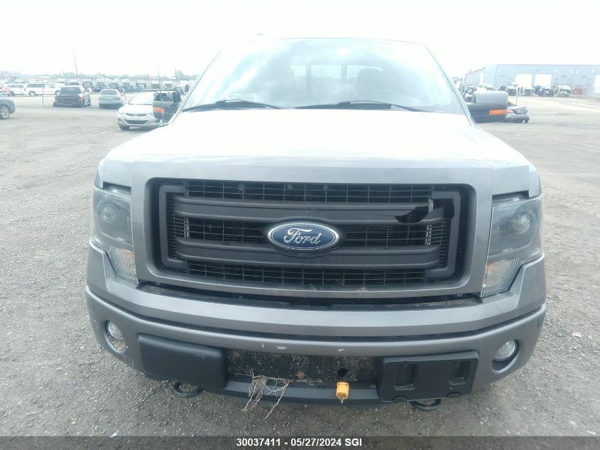 2013 Ford F150 Supercrew VIN: 1FTFW1ET7DFB62521 Lot: 30037411