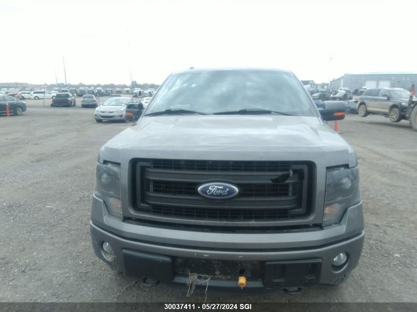 2013 Ford F150 Supercrew VIN: 1FTFW1ET7DFB62521 Lot: 30037411