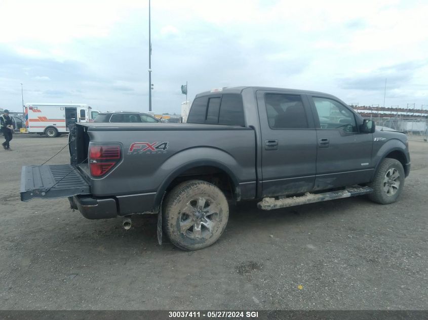 2013 Ford F150 Supercrew VIN: 1FTFW1ET7DFB62521 Lot: 30037411