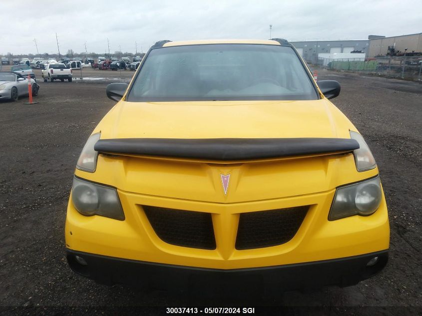 2002 Pontiac Aztek VIN: 3G7DB03EX2S550500 Lot: 30037413