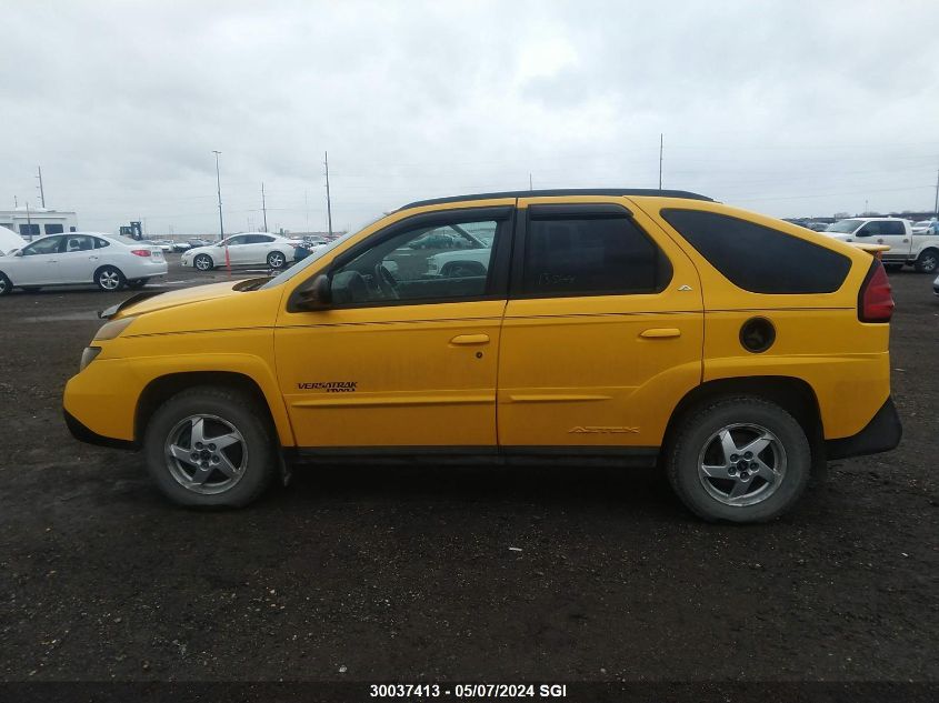 2002 Pontiac Aztek VIN: 3G7DB03EX2S550500 Lot: 30037413