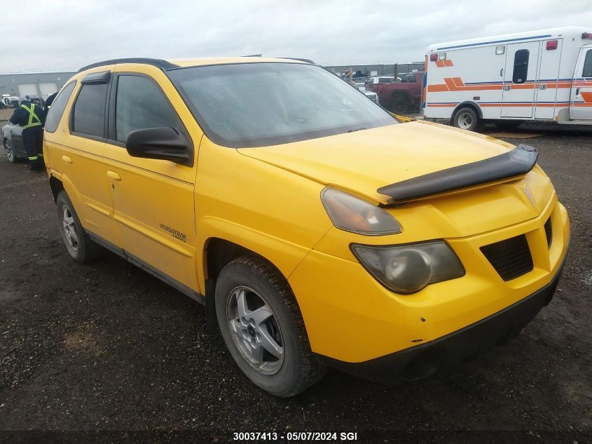 2002 Pontiac Aztek VIN: 3G7DB03EX2S550500 Lot: 30037413