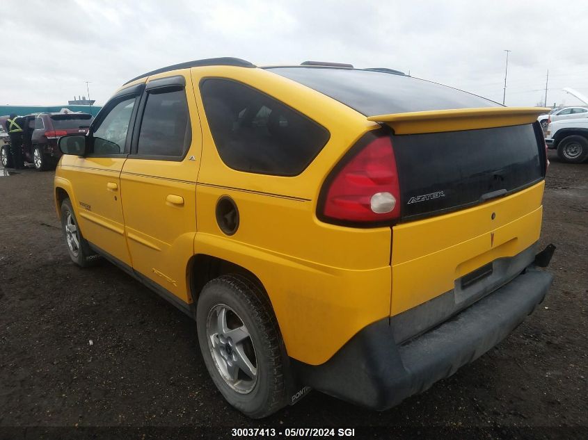 2002 Pontiac Aztek VIN: 3G7DB03EX2S550500 Lot: 30037413