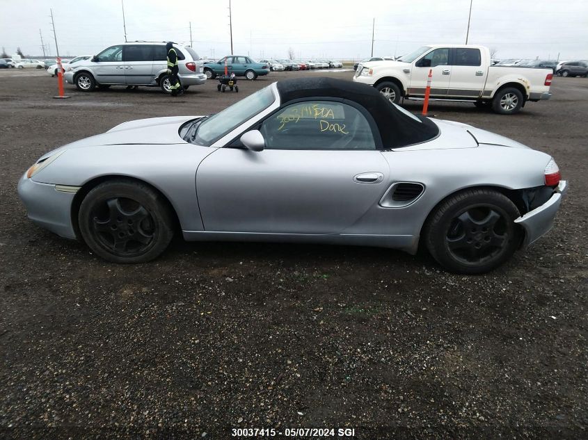 2000 Porsche Boxster VIN: WP0CA2987YU625515 Lot: 30037415