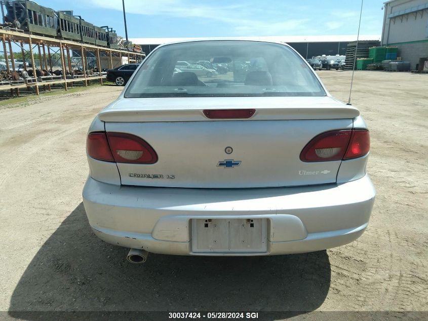 2000 Chevrolet Cavalier Ls VIN: 3G1JF524XYS170721 Lot: 30037424