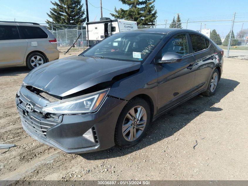 2019 Hyundai Elantra Sel/Value/Limited VIN: KMHD84LF0KU831314 Lot: 30036897