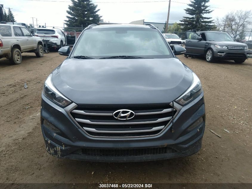 2018 Hyundai Tucson Limited/Sport And Eco/Se VIN: KM8J3CA49JU715413 Lot: 30037468