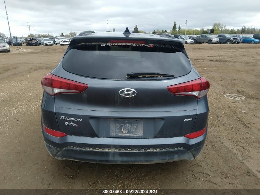 2018 Hyundai Tucson Limited/Sport And Eco/Se VIN: KM8J3CA49JU715413 Lot: 30037468