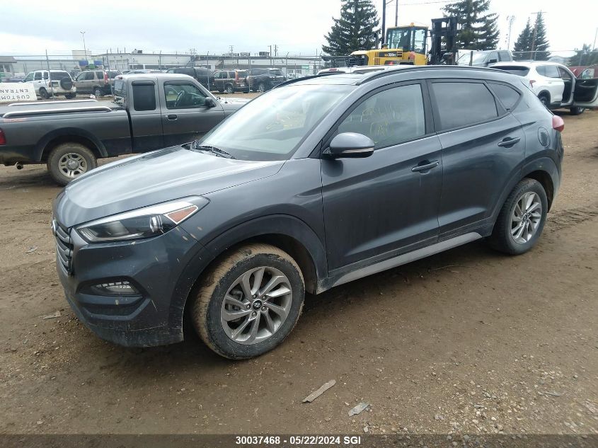 2018 Hyundai Tucson Limited/Sport And Eco/Se VIN: KM8J3CA49JU715413 Lot: 30037468