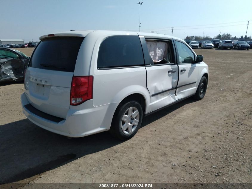 2012 Dodge Grand Caravan Se VIN: 2C4RDGBG8CR342756 Lot: 30031877