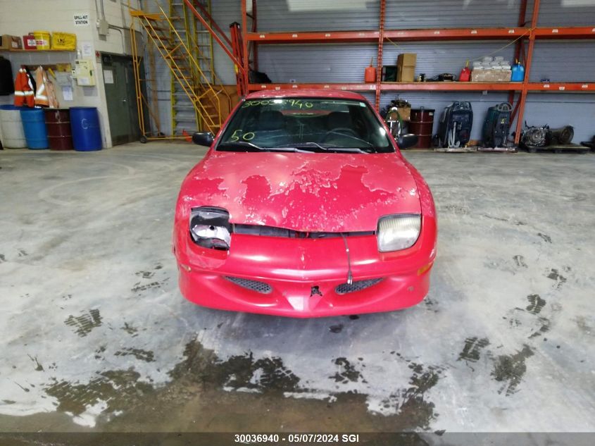 1999 Pontiac Sunfire Se VIN: 1G2JB1249X7521325 Lot: 30036940