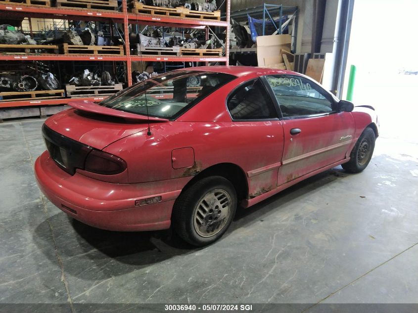 1999 Pontiac Sunfire Se VIN: 1G2JB1249X7521325 Lot: 30036940