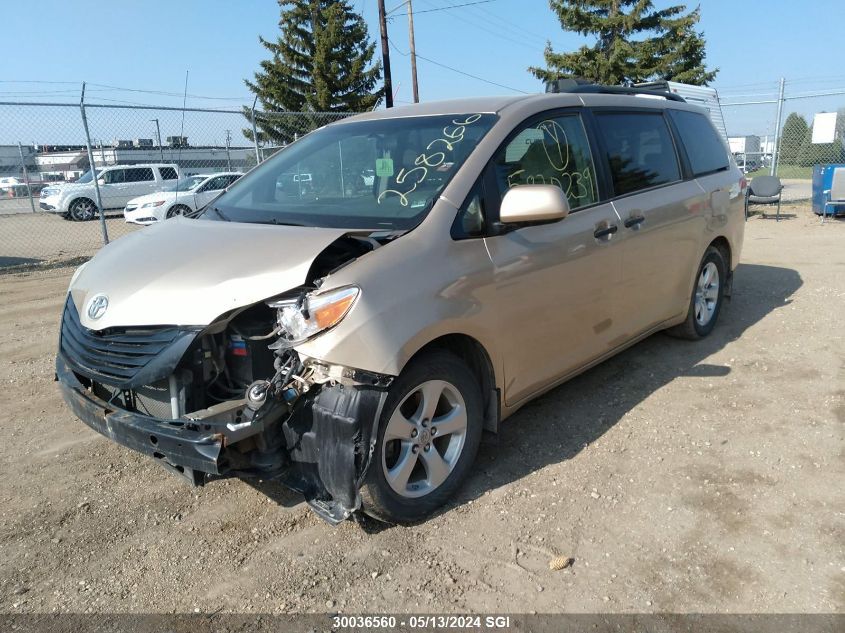 2012 Toyota Sienna VIN: 5TDZK3DC9CS258266 Lot: 30036560