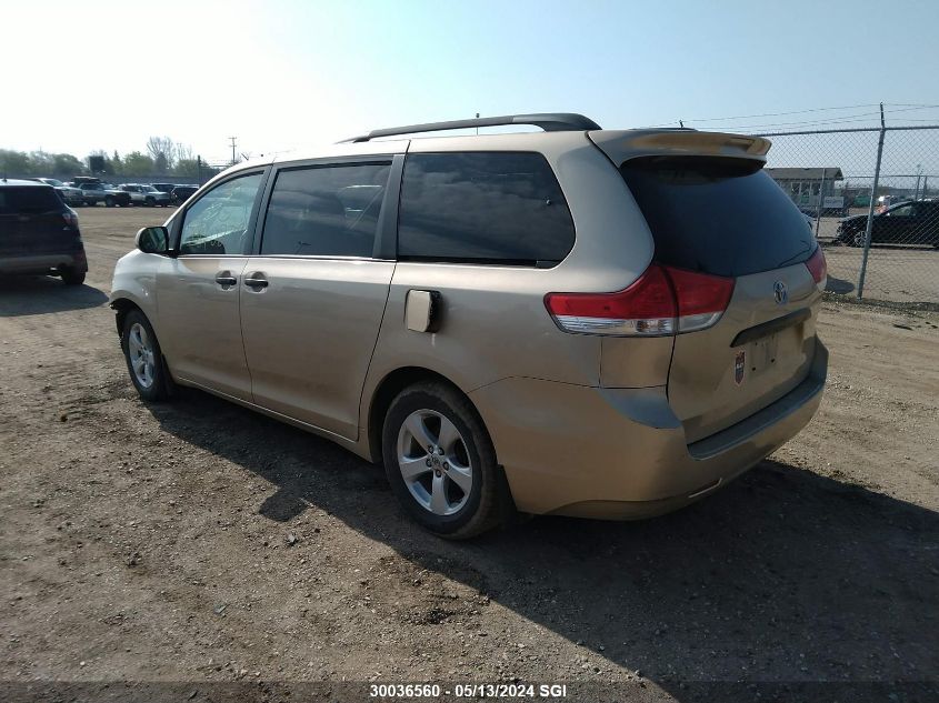 2012 Toyota Sienna VIN: 5TDZK3DC9CS258266 Lot: 30036560