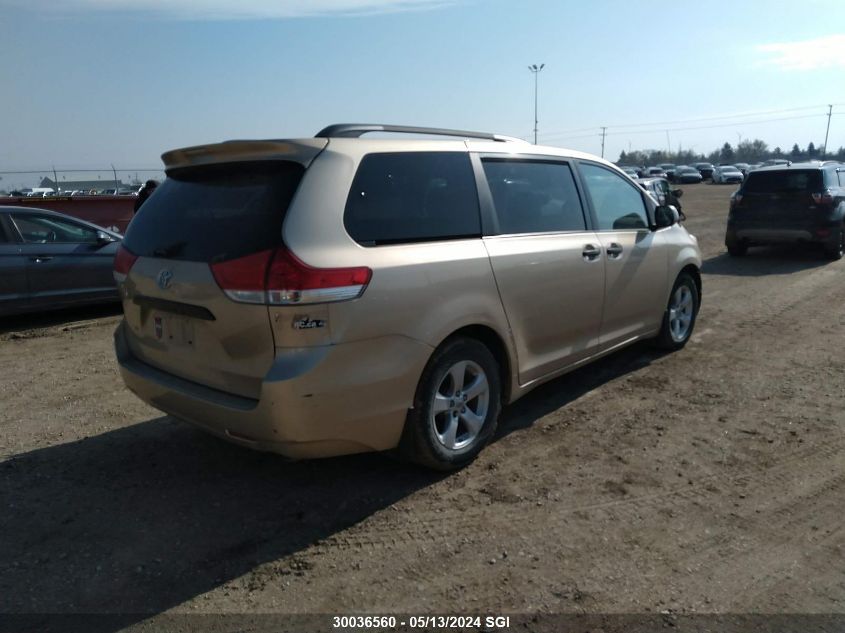 2012 Toyota Sienna VIN: 5TDZK3DC9CS258266 Lot: 30036560