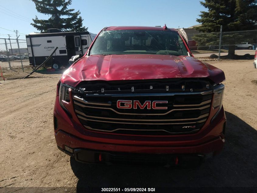 2022 GMC Sierra 1500 At4 VIN: 3GTUUEET7NG611281 Lot: 30022551