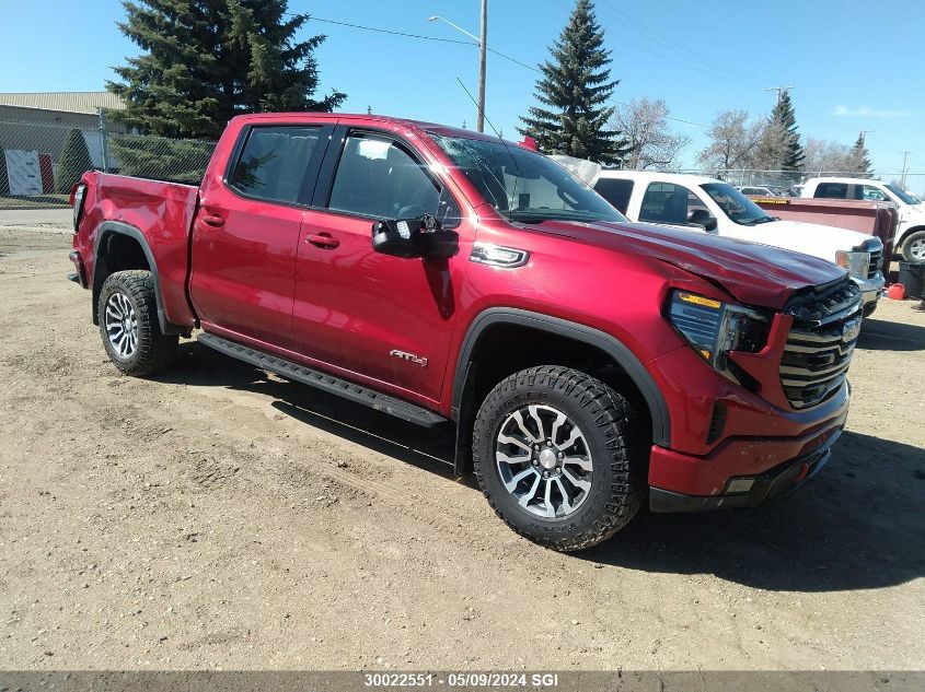 2022 GMC Sierra 1500 At4 VIN: 3GTUUEET7NG611281 Lot: 30022551