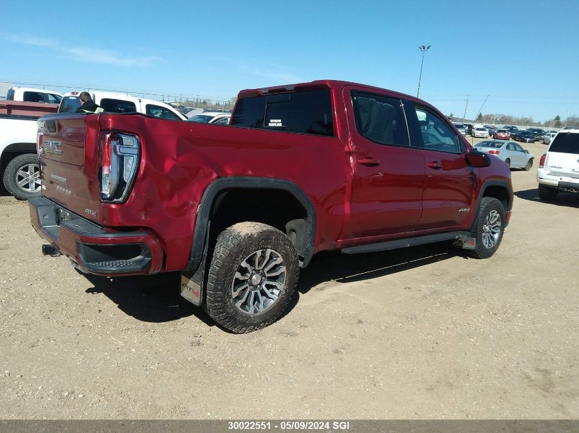 2022 GMC Sierra 1500 At4 VIN: 3GTUUEET7NG611281 Lot: 30022551