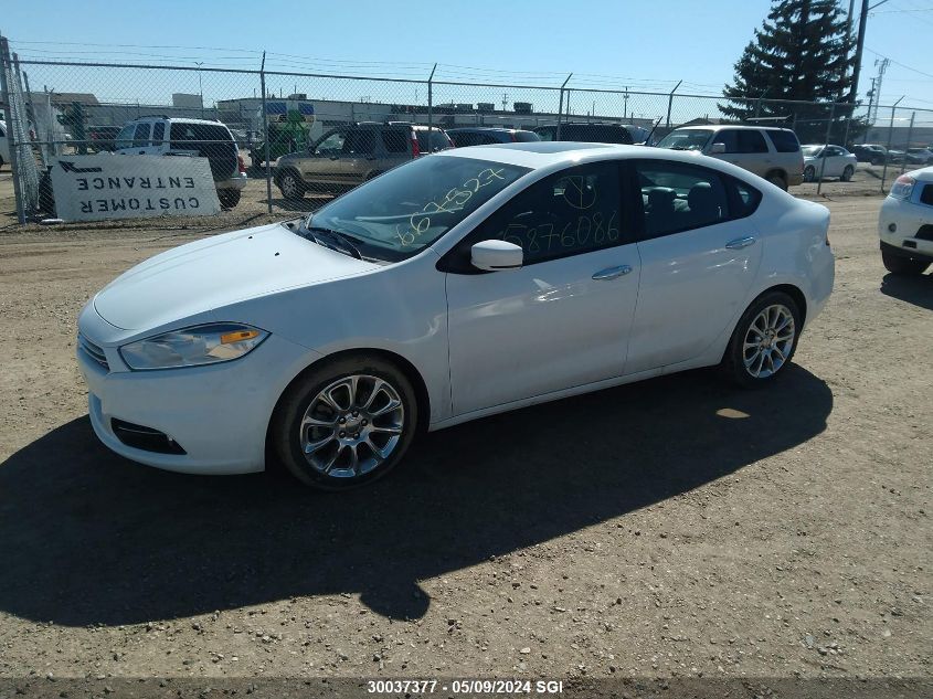 2014 Dodge Dart Limited VIN: 1C3CDFCB0ED667527 Lot: 30037377