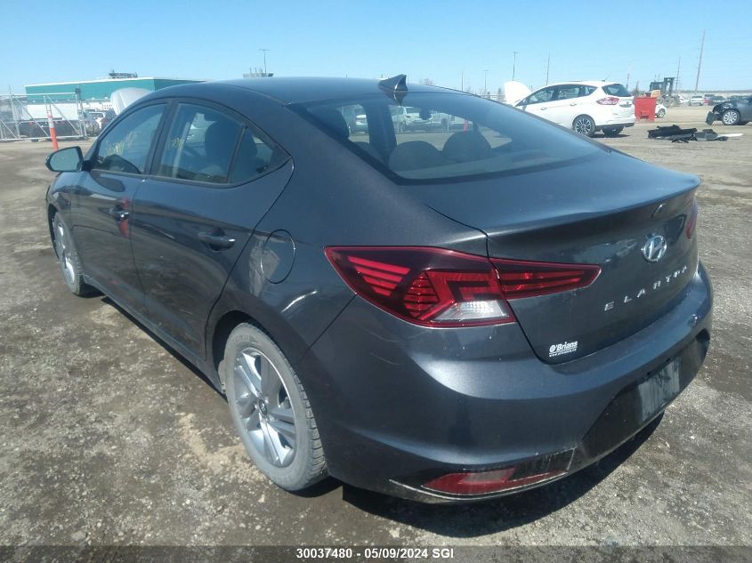 2020 Hyundai Elantra Sel/Value/Limited VIN: KMHD84LF5LU005091 Lot: 30037480