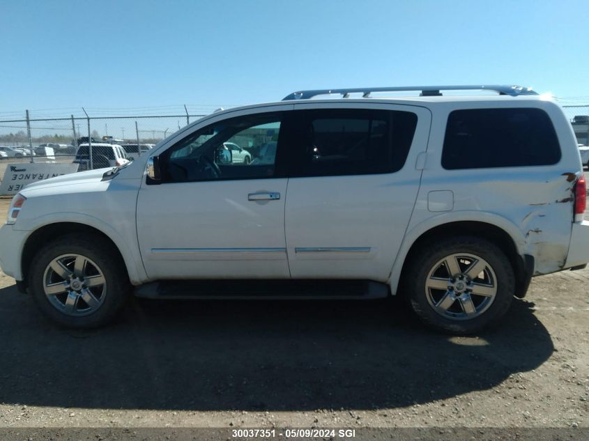 2011 Nissan Armada Platinum VIN: 5N1AA0NE4BN609468 Lot: 30037351