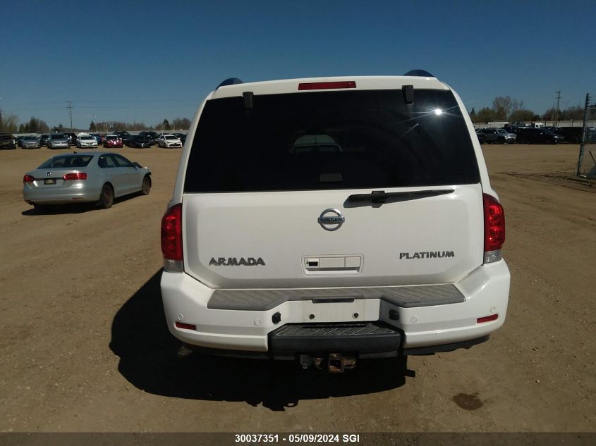 2011 Nissan Armada Platinum VIN: 5N1AA0NE4BN609468 Lot: 30037351