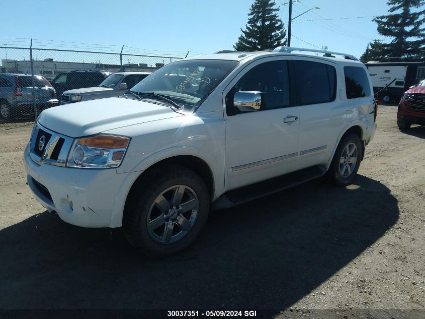 2011 Nissan Armada Platinum VIN: 5N1AA0NE4BN609468 Lot: 30037351