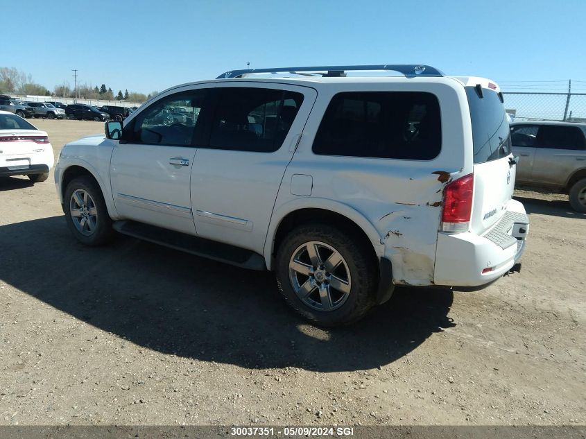 2011 Nissan Armada Platinum VIN: 5N1AA0NE4BN609468 Lot: 30037351