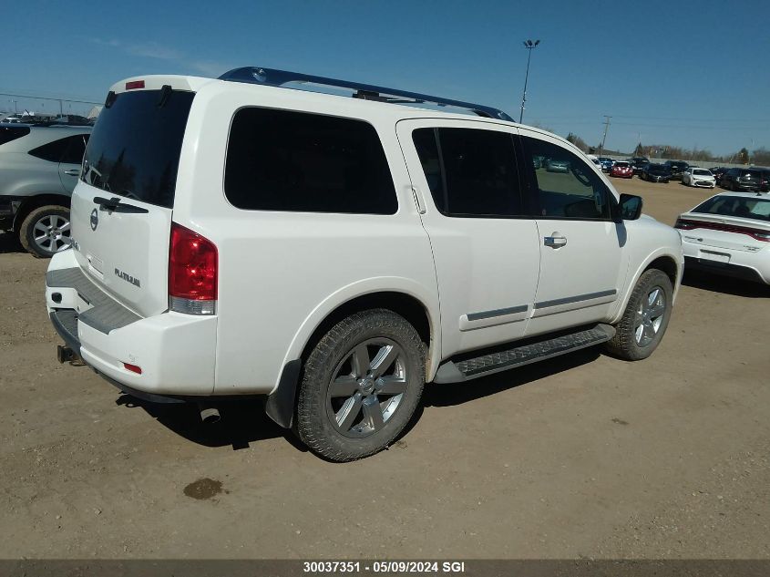 2011 Nissan Armada Platinum VIN: 5N1AA0NE4BN609468 Lot: 30037351