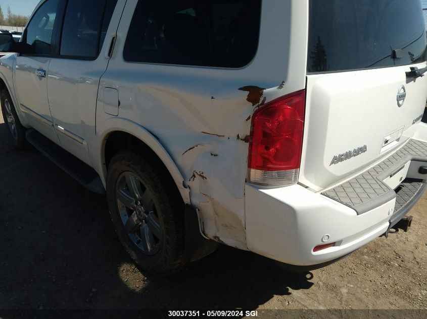 2011 Nissan Armada Platinum VIN: 5N1AA0NE4BN609468 Lot: 30037351