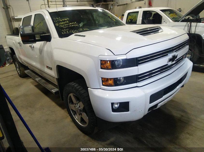 2018 Chevrolet Silverado K2500 Heavy Duty Ltz VIN: 1GC1KWEYXJF196608 Lot: 30037486