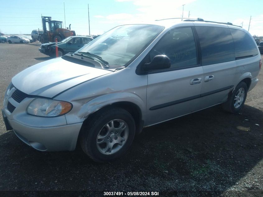 2002 Dodge Grand Caravan Sport VIN: 2B4GP44RX2R702522 Lot: 30037491