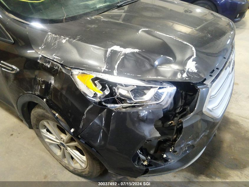 2018 Ford Escape Sel VIN: 1FMCU9H96JUB77053 Lot: 30037492