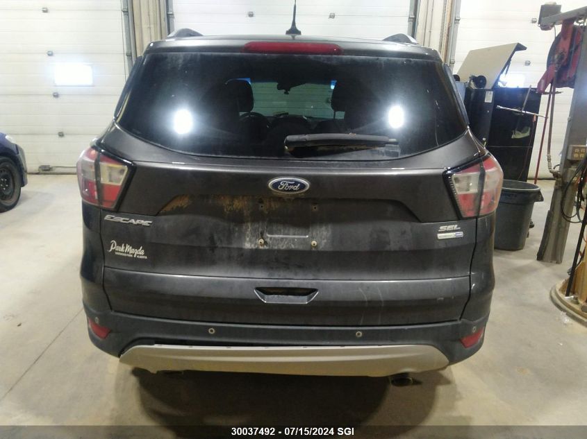 2018 Ford Escape Sel VIN: 1FMCU9H96JUB77053 Lot: 30037492