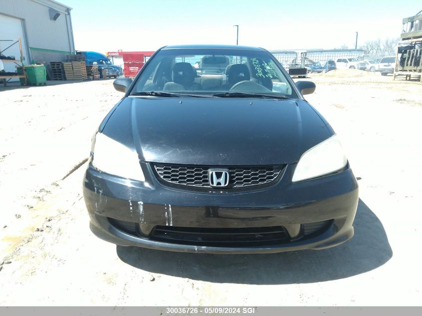 2004 Honda Civic Lx VIN: 1HGEM22554L810339 Lot: 30036726