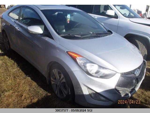 2013 Hyundai Elantra Coupe Gs/Se VIN: KMHDH6AE6DU022005 Lot: 30037577