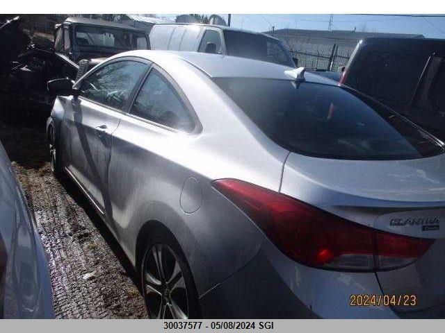 2013 Hyundai Elantra Coupe Gs/Se VIN: KMHDH6AE6DU022005 Lot: 30037577