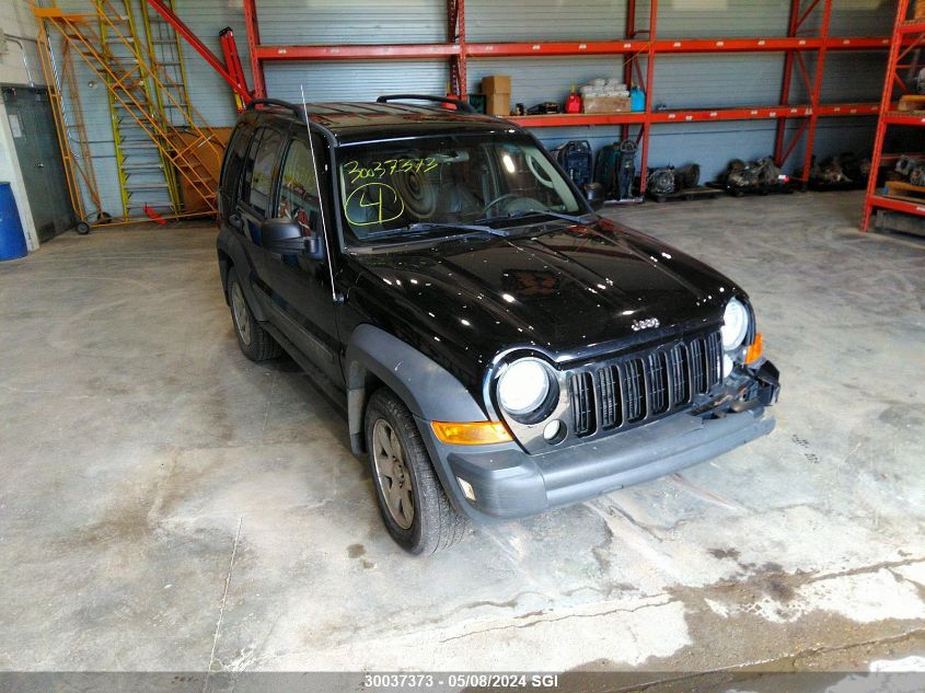 2006 Jeep Liberty Sport VIN: 1J8GL48K56W228562 Lot: 30037373