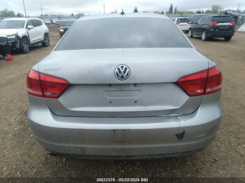 2013 Volkswagen Passat S VIN: 1VWAH7A38DC003647 Lot: 30037579