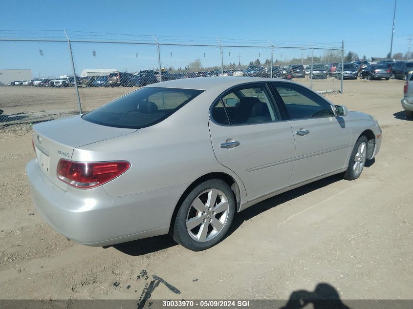 2005 Lexus Es 330 VIN: JTHBA30GX55084244 Lot: 30033970