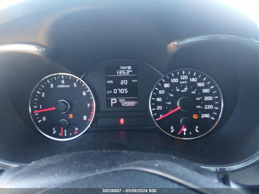 2016 Kia Forte Lx VIN: KNAFK5A86G5449392 Lot: 30036807