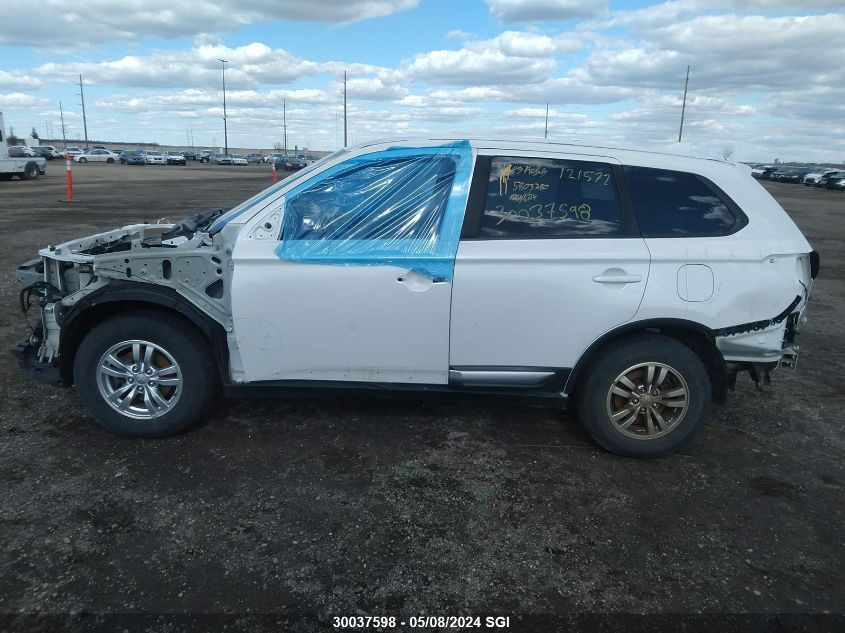 2018 Mitsubishi Outlander Es VIN: JA4AZ2A34JZ616497 Lot: 30037598