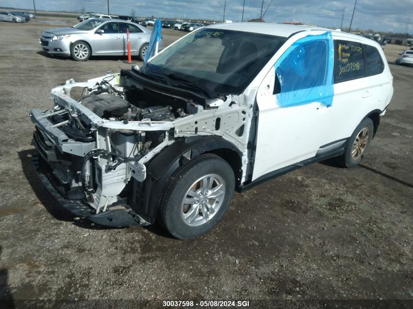 2018 Mitsubishi Outlander Es VIN: JA4AZ2A34JZ616497 Lot: 30037598